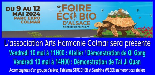 Foire Eco Bio d'Alsace 2024